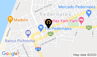 Mapa de Gran Hotel en Pedernales