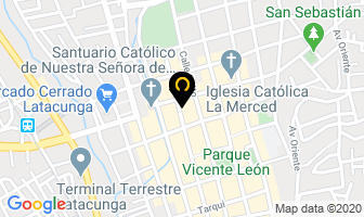 Mapa de Gran Hotel Julio Sampedro en Latacunga