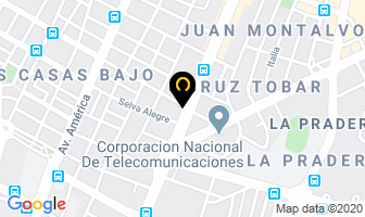 Mapa de Grand Dealer - Panasonic. en Quito