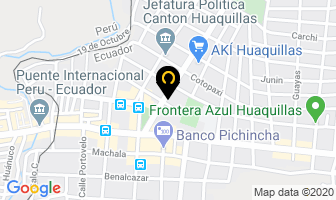 Mapa de Grand Hotel Hernancor en Huaquillas