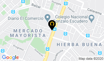 Mapa de Grupo Electro Comercial Mejia en Quito