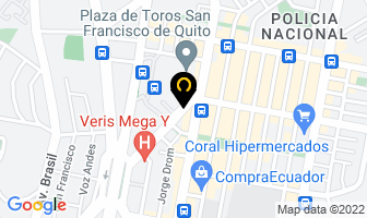 Mapa de Grupo Toucana Orient en Quito