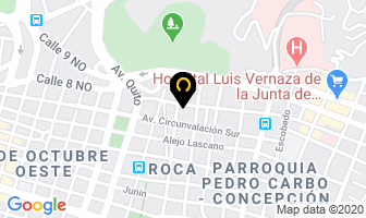 Mapa de Guaypro Seguridad en Guayaquil