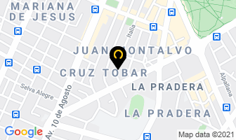 Mapa de Guerra & Asociados en Quito