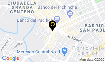 Mapa de Guitar Store en Portoviejo
