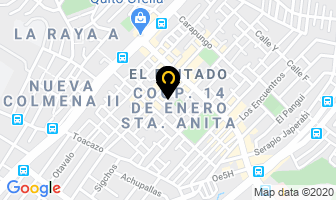 Mapa de Guitarras Coox en Quito