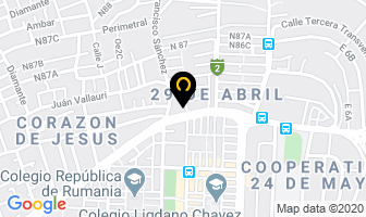 Mapa de H & L Enderezada Y Pintura en Quito