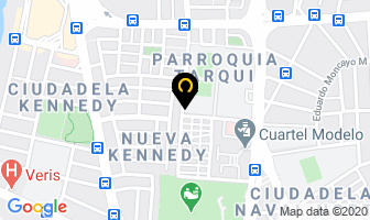 Mapa de Habitacorp en Guayaquil