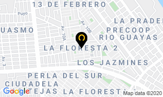 Mapa de Hamilton Franco Peralta en Guayaquil