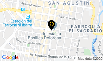 Mapa de Heladeria J.l. en Ibarra