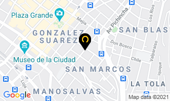 Mapa de Heladeria San Marquito en Quito