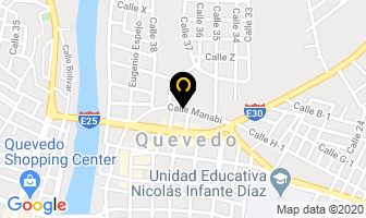Mapa de Henry Moran B. Impacto Publicitario en Quevedo