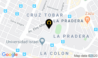 Mapa de Hidalgo Ottolenghi Ricardo MÉd. en Quito