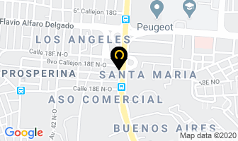 Mapa de Hidro Freno en Guayaquil