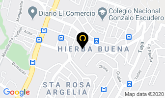 Mapa de Hierba Buena en Quito