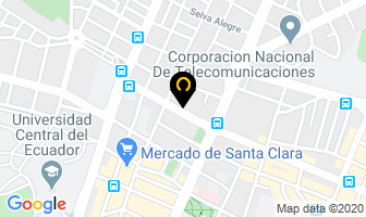 Mapa de High Tecnology Cia. Ltda. en Quito