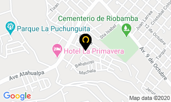 Mapa de Hogar San Sebastian en Riobamba