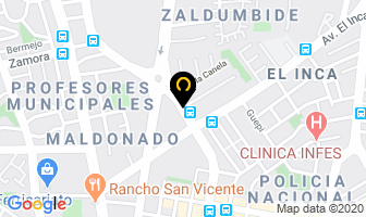 Mapa de Honda Partes en Quito