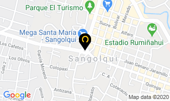 Mapa de Hospital Comunitario Waldos en Sangolquí