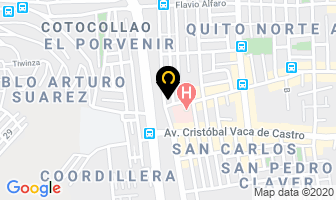 Mapa de Hospital De AtenciÓn Integral Del Adulto Mayor en Quito