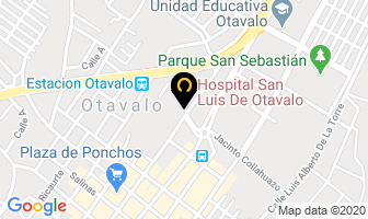 Mapa de Hospital San Luis De Otavalo en Otavalo