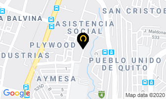 Mapa de Hospmetal en Quito