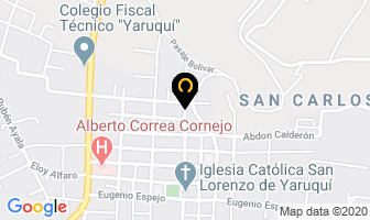 Mapa de Hostal 4 Estrellas Yaruqui en Quito