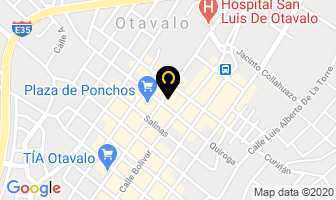 Mapa de Hostal America Inter en Otavalo