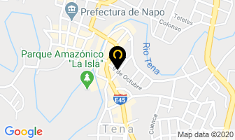 Mapa de Hostal ArazÁ en Tena