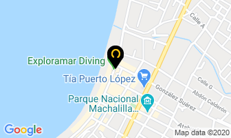 Mapa de Hostal Brisa Marina en Puerto López
