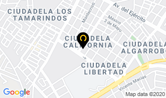 Mapa de Hostal California en Portoviejo