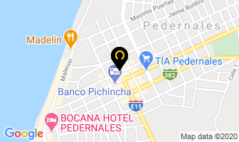 Mapa de Hostal “Chimborazo” en Pedernales