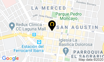 Mapa de Hostal “El Callejon” en Ibarra