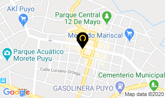 Mapa de *** Hostal El Cisne *** en Puyo