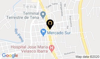 Mapa de *** Hostal Gold *** El Tena - Ecuador en Tena