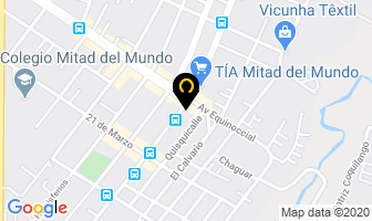 Mapa de Hostal Juan Maria en Quito