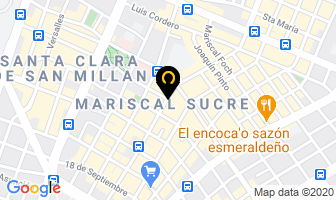 Mapa de Hostal Junior Plaza en Quito