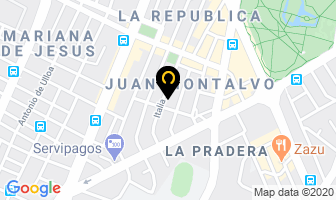 Mapa de Hostal La Carolina en Quito