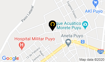 Mapa de *** Hostal La Molienda *** en Puyo