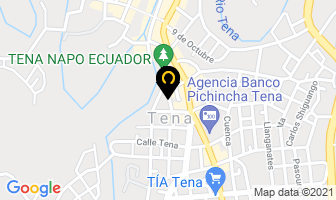 Mapa de Hostal Los Anturios en Tena