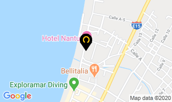 Mapa de Hostal Mar Azul en Puerto López