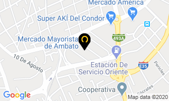 Mapa de Hostal Metropolitano en Ambato
