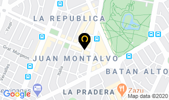 Mapa de Hostal Millenium en Quito
