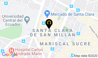 Mapa de Hostal Residencial Carrion en Quito