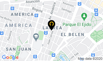 Mapa de Hostal Residencial El Ejido en Quito