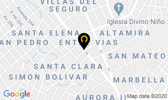 Mapa de Hostal Rosa Mar en Manta