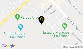 Mapa de Hostal San Andres en La Troncal