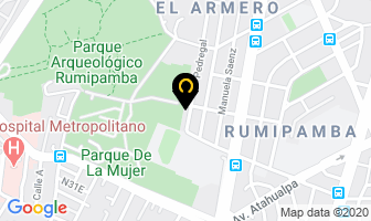Mapa de Hostal San Gabriel en Quito