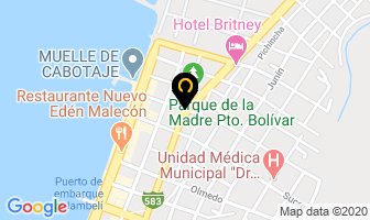 Mapa de Hostal Solar Del Puerto en Machala