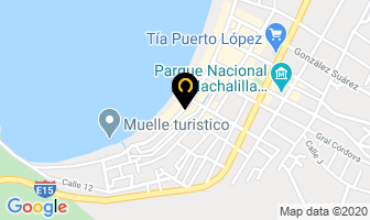 Mapa de Hostal Turismar en Puerto López